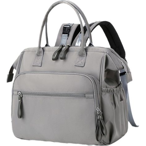Sac à dos imperméable pour langer avec poche antivol organisateur poussette mamans (1/5)