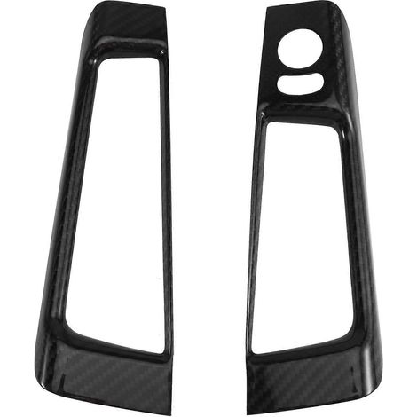 Original Carbonfaser-Aufkleber, hart und trocken, für Fiat 500 Abarth 595 695 (2008-2024) Auto-Rückspiegel, Linkslenker. (1/5)