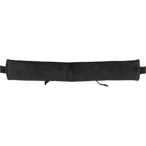 Chaise haute portable lavable pour bébé, avec harnais de sécurité et sangle pour siège bébé/enfant en bas âge (noir) (1/5)