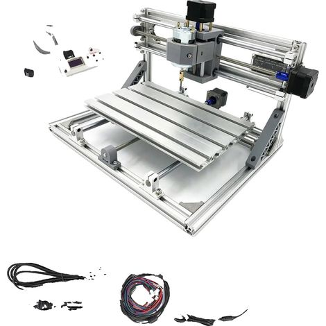 CNC-Graviermaschine, GRBL-Steuerung, leicht und vielseitig, Mit Controller 1-a, Mit 15W Laser (1/2)