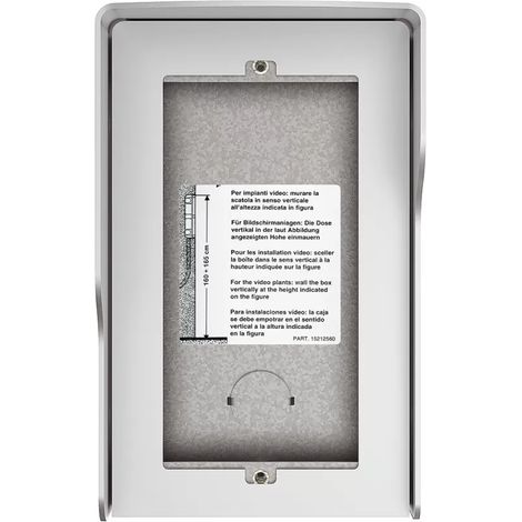Bticino AP-KASTEN 2 MODULE ALLMETAL (350621) (1/2)