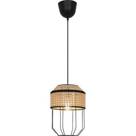 Colgante modelo Ponsa acabado negro, 50cm(alto) 20cm(ancho) 20cm(largo) (1/2)