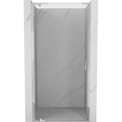 Mexen Exo Duschtür zum Schwingen 80 cm, transparent, Chrom - 8181-080-000-01-00 (1/5)