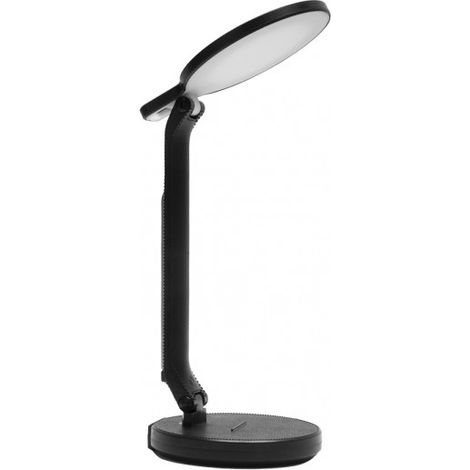 Flexo Woku 7w 3000-4000-6500k Negro 41x15x15 Cm 525lm Int.regulable, Plegable Y Tactil