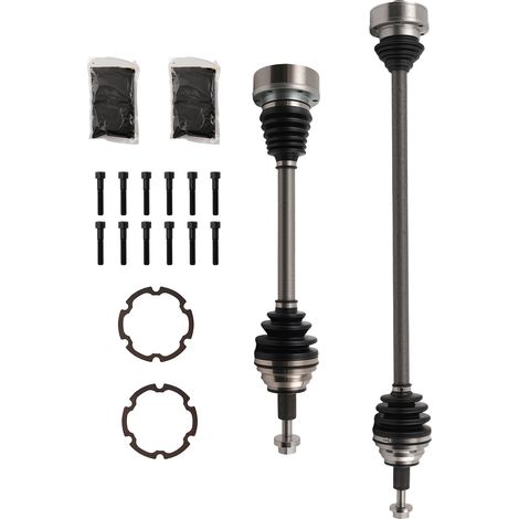 2x ANTRIEBSWELLE GELENKWELLE FOR AUDI A3 VW GOLF 5 6 7 JETTA PASSAT TOURAN (1/5)
