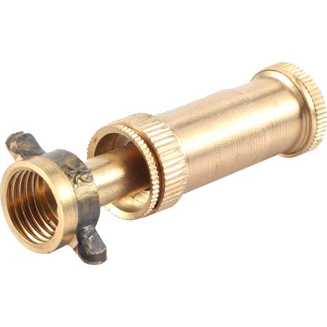 Accessoire pulvérisateur tuyère atomisation refroidissement trou rond unique rétractable cuivre filetage G1/4 (1/5)