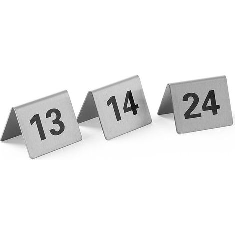 HENDI 663851 Targhette Numerazione Tavoli (1/2)