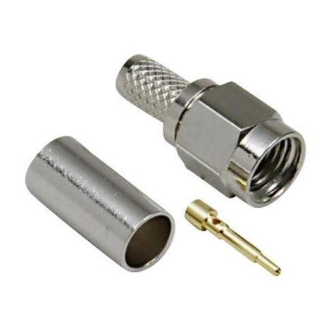 BKL Electronic 0409004 0409004 Connettore SMA Spina dritta 50 Ω 1 pz.
