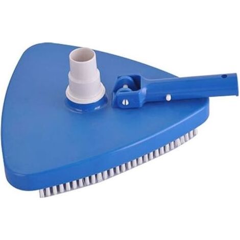 Brosse de nettoyage de piscine triangulaire, tête d'aspiration de piscine, disque d'aspiration, outil de nettoyage de piscine, tête d'aspiration de piscine (1 paquet) (1/5)
