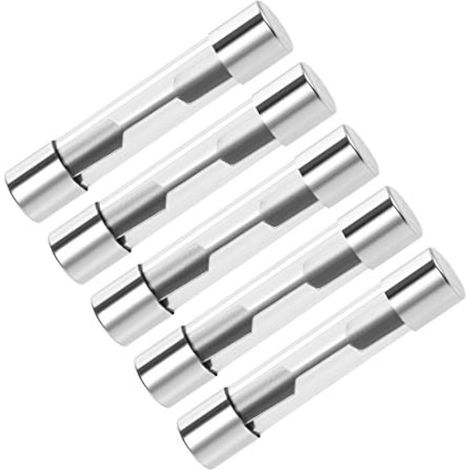 Fusibles auto 10A DC 32V 6x32mm pour autoradio, alarme, ampli audio - Lot de 5 (1/2)