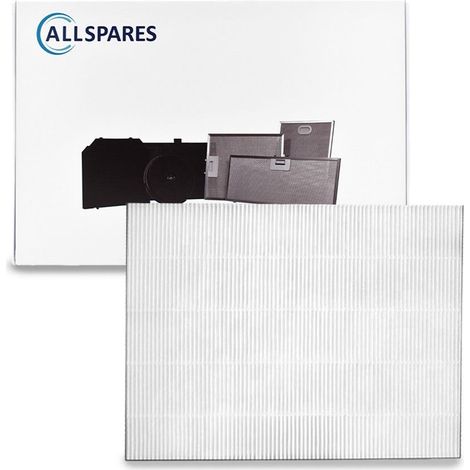 Filtro HEPA AllSpares NanoProtect per purificatori d'aria, compatibile con Philips FY2422/30 (370x284x50mm) (1/3)