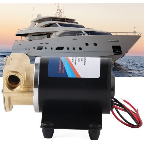 Pompe centrifuge miniature auto-amorçante à turbine motorisée pour le refroidissement et le rinçage des ponts de bateaux/yachts 8.0GPMF72-132-030-101 (1/5)