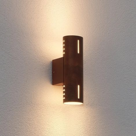 [NEUWERTIG] B-Ware Konstsmide Außenwandleuchte Wandlampe Cuneo Rost Außenleuchte Wetterfest Robust