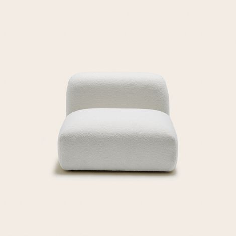 Chauffeuse modulable en En fibre de polyester recyclé ISILD