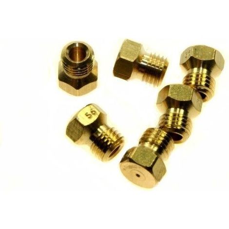 JEU DE 6 INJECTEURS GAZ BUTANE PROPANE POUR CUISINIERE SILTAL