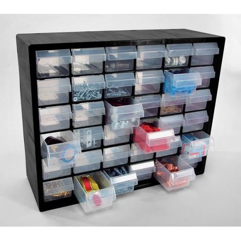 casier plastique 36 tiroirs - RAACO