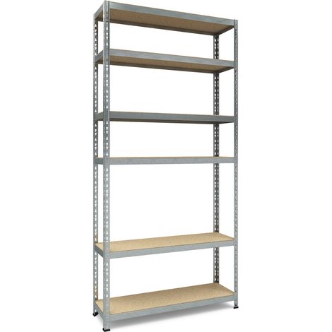 TKT Schwerlastregal Ordnerregal Steckregal Regal Aktenregal 210x100x30 cm 150 kg (1/4)