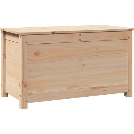Maison Exclusive - Caja de almacenamiento madera maciza de pino 8