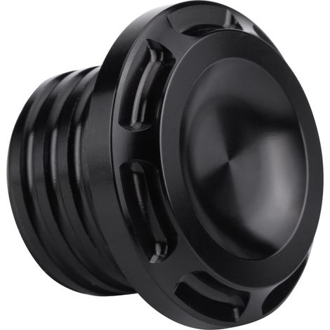 Bouchon de réservoir à carburant en alliage d'aluminium noir pour moto Davidson XL883 XL1200 Touring avant 2018, 1 pièce (1/5)