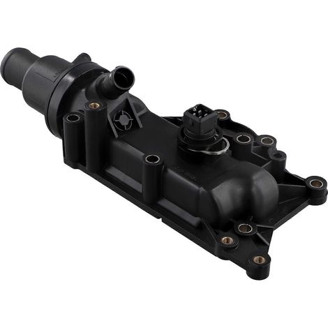 Boîtier de thermostat de liquide de refroidissement automobile 8200561426 pour noir (1/5)