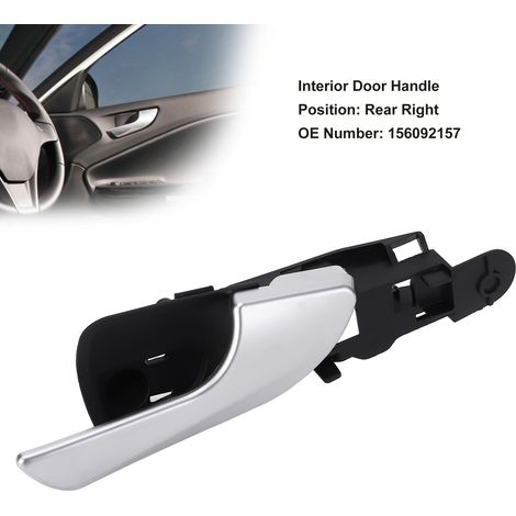 Poignée Intérieure Porte Arrière pour Alfa Romeo Giulietta (2010-2019) - Design Ergonomique (1/5)