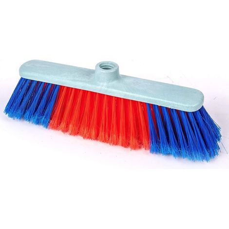 Spazzola per scopa "Francesina" con setole in pvc piumato (1/4)