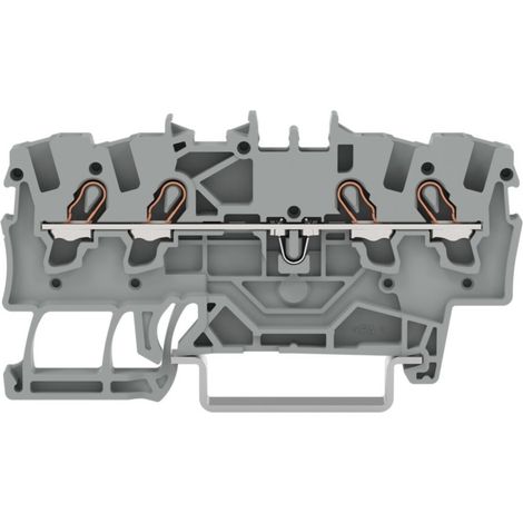 WAGO Kontakttechnik Durchgangsklemme 2001-1401 (1/4)