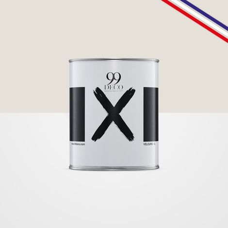 Peinture Mur Velours - Blanc Coton - Interieur - 1l (1/5)