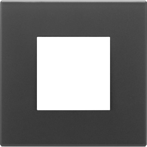 VIMAR - 22642.73 Placca 2M nero satinato
