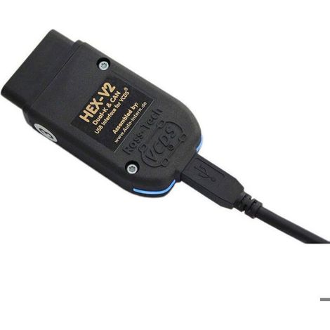 Câble Diagnostic OBD2 HEX V2 - VCDS VAG COM 25.3 5053 - VW Audi Skoda Seat (1/4)