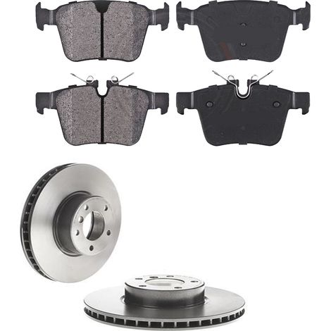 KIT FRENI POSTERIORI compatibile con LAND ROVER RANGE ROVER VELAR (L560) - DISCHI + PASTIGLIE OEM: FDB4927 / 18557 /SOSTITUZIONE DIRETTA/BASSA POLVERE/SILENZIOSO (1/5)