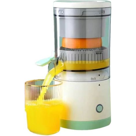 1 unité extracteur de jus, presse-agrumes électrique 360°, multifonctionnel portable, 913 g, pour maison et bureau