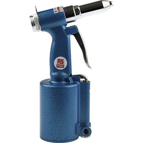 Rs Pro – Riveteuse pneumatique 3/16 pouces – Raccord 1/4 pouce – Longueur 175 mm – Poids 1.6 kg pour applications de rivetage efficaces - 4pouce (1/5)