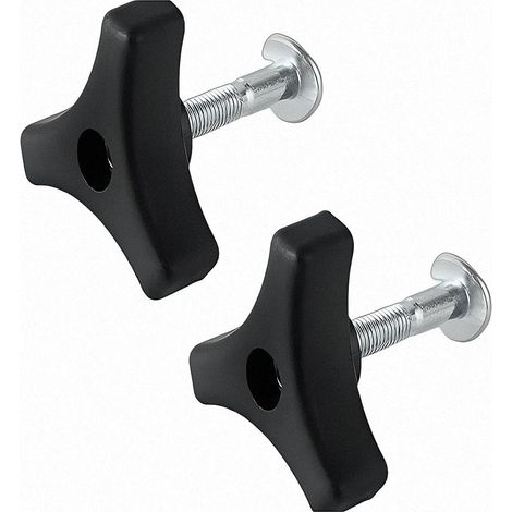 Boulon Poignée Tondeuse À Gazon - Lot De 2 Boulons + 2 Écrous - Compatible Avec La Plupart Des Modèles - Pièce De Rechange Universelle (1/5)