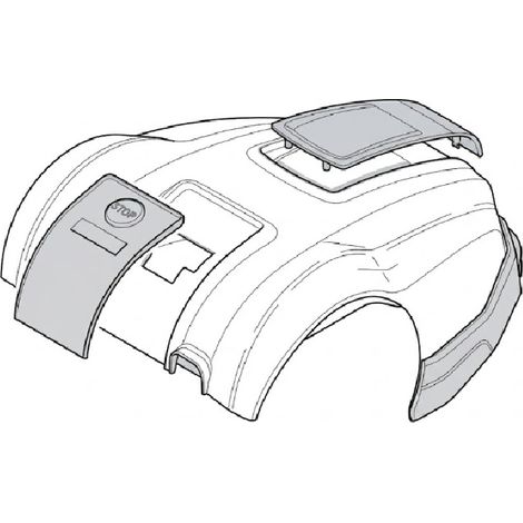 ENSEMBLE DE CAPUCHON AUTOCLIP ORIGINAL STIGA M7 - 112600375/0