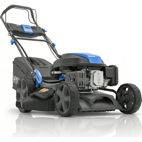 Tondeuse thermique autotractée Hyundai 43cm, Démarrage électrique 139cc Sans Fil HYM17150SPEX-EU