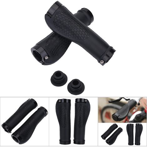 1 Paire Poignées Vélo Anti-Dérapantes, Manchons de Guidon Noir pour Cyclisme (1/5)