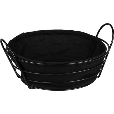 Brotkorb aus Metall, Ø 24 cm
