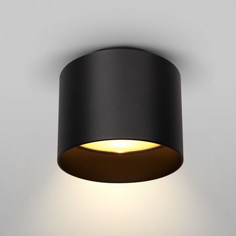 Plafoniera Ceiling & Wall in Alluminio Planet Nero (1/4)