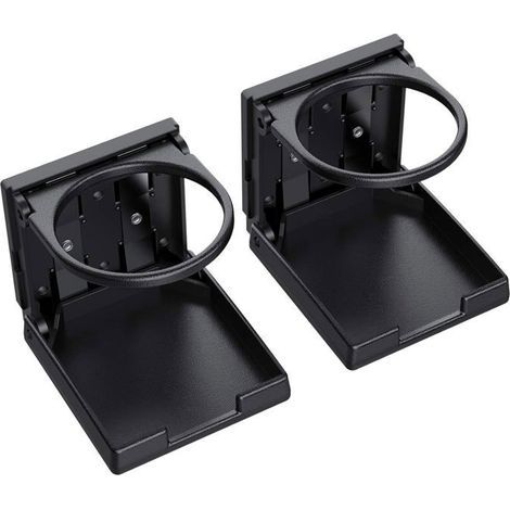 pièces porte-gobelet pliable universel réglable noir porte-gobelet de voiture canettes supports en plastique étanches Portable 7.5C (1/5)