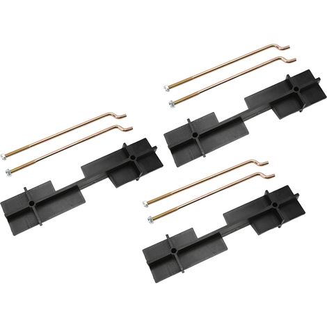 Kit de fixation de batterie Club Car avec plaque et tige 1010908, compatible avec les modèles DS Carryall Electric Edition de 1998 à 2005. (1/5)