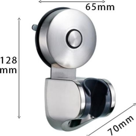 support De Douche Ventouse Rglable Support Pommeau De Douche Ventouse Sous Vide Solide Support De Douche Main Support Douchette Ventouse Mural S (1/4)