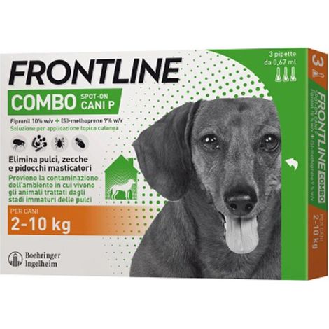 FRONTLINE COMBO 02-10 KG CANI PICCOLI 3 PIPETTE