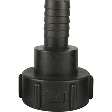 Schlauchadapter für 60-mm-IBC-Tanks, Grobgewinde auf 25-mm-Importgewinde, für Gartenschläuche – Ventiladapter, Schlauchanschlusswerkzeug