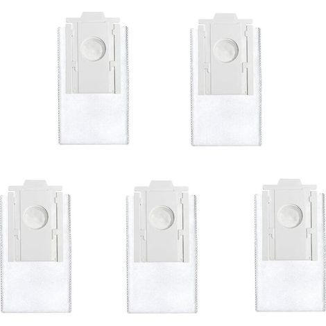 Lot de 5 sacs à poussière de rechange pour aspirateur Samsung Vca-rdb95 Jet Bot+ Jet Bot Ai+