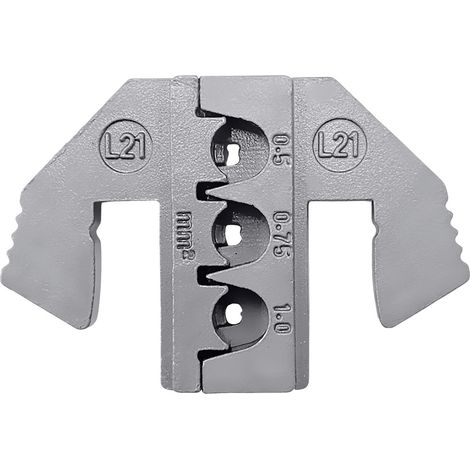 TOOLCRAFT TO-9625872 Crimpeinsatz MCP 6.3/4.8K & SPT Flachkontakt(SWS) 0.5 bis 1 mm² Passend für