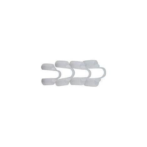 Une boîte de 4 dispositifs anti-ronflement en silicone pour améliorer le sommeil et traiter le ronflement. (1/5)