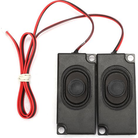 Haut-parleur portable 8Ω 3W avec basses puissants, double enceinte magnétique pour usage domestique (1/5)