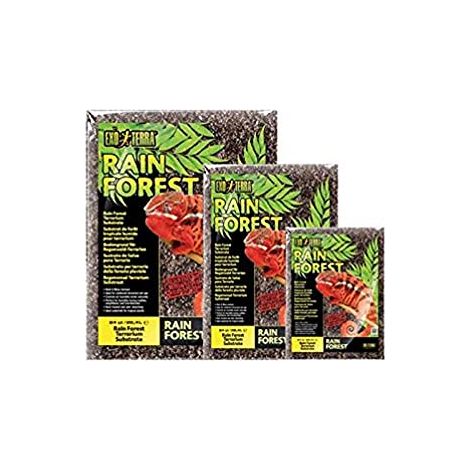 Hagen Exo Terra Rain Forest substrato 26,4 L marrone verde