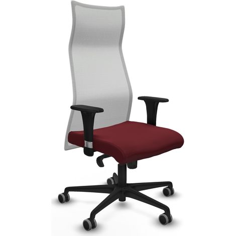 Silla de Oficina Albacete Piqueras y Crespo B1C036G Granate